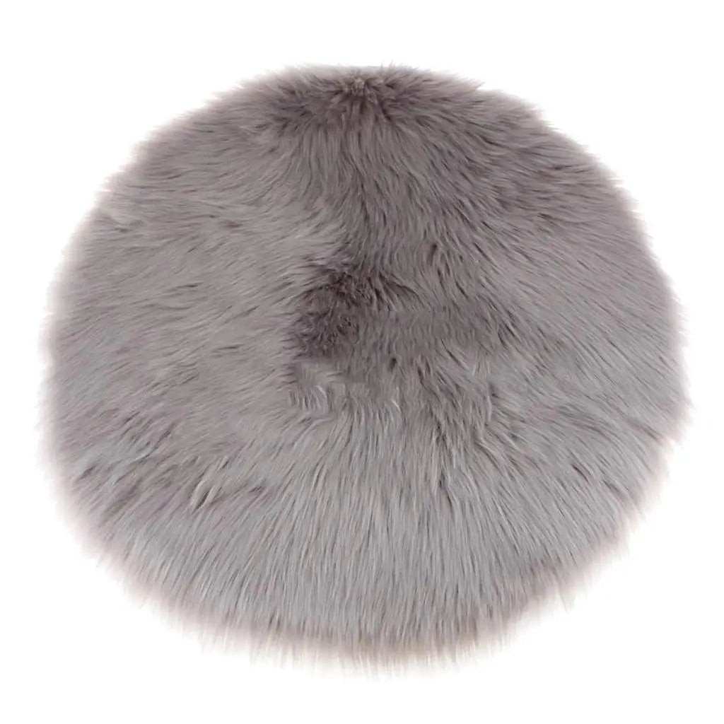 fityle Fashion Area Rug Soft Sheepskin Skin Faux Fur Fake Rug Mat Small Rugs Living Bedroom Window Bedside Home Decor