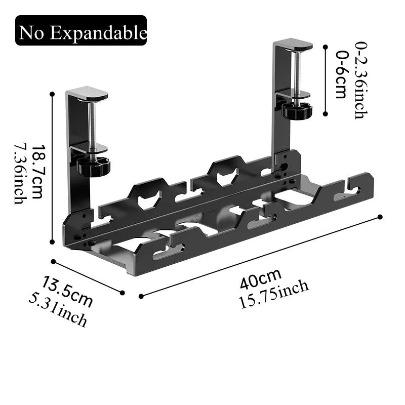 Under Desk Cable Tray Pro