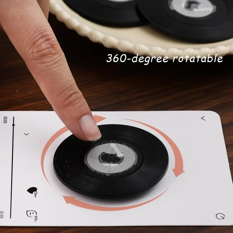 NFC Fridge Magnet Vinyl Record Style Music