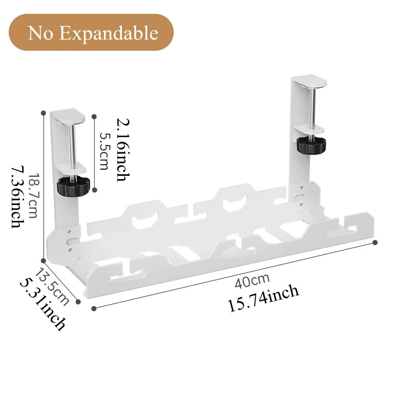 Under Desk Cable Tray Pro