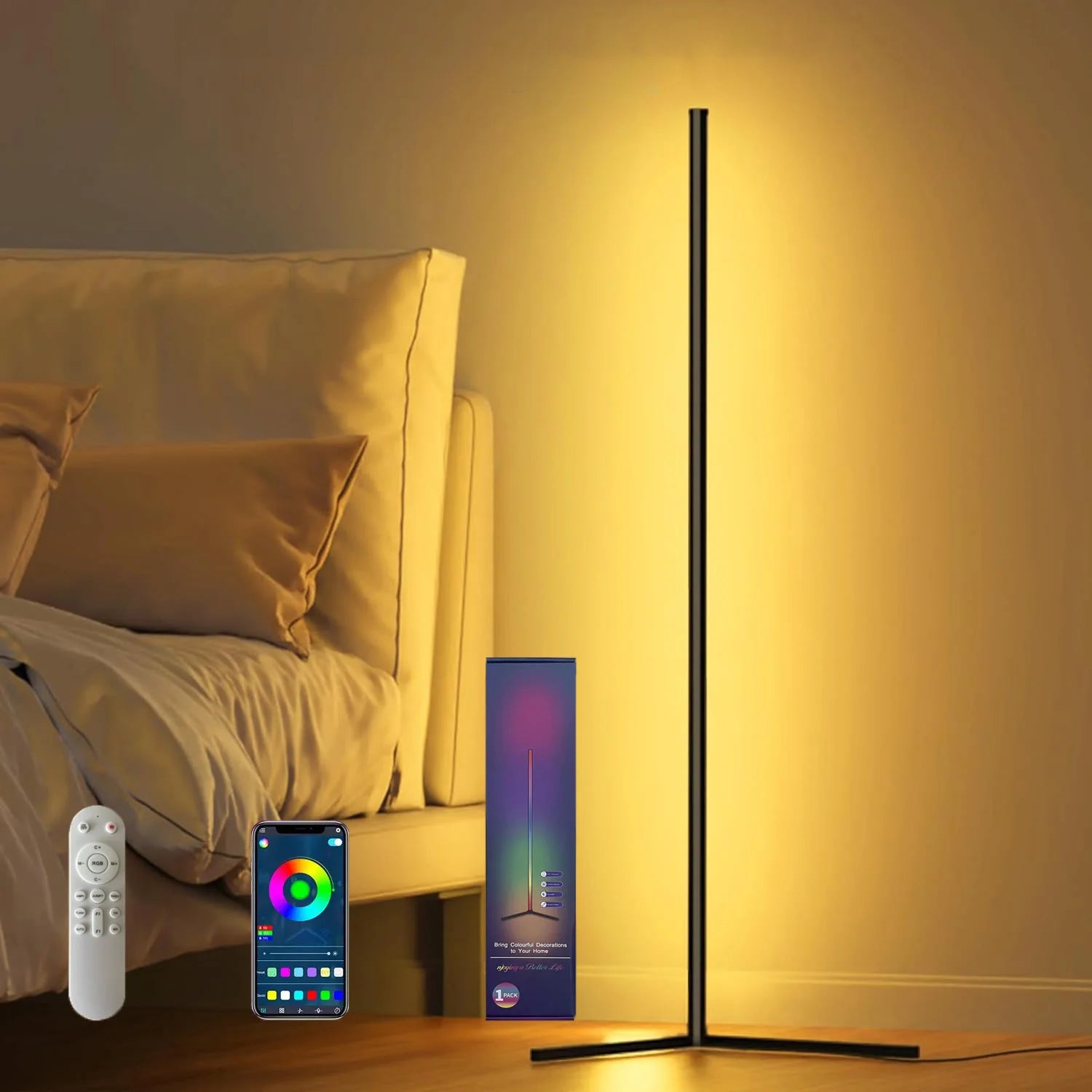 RGB Corner Lamp