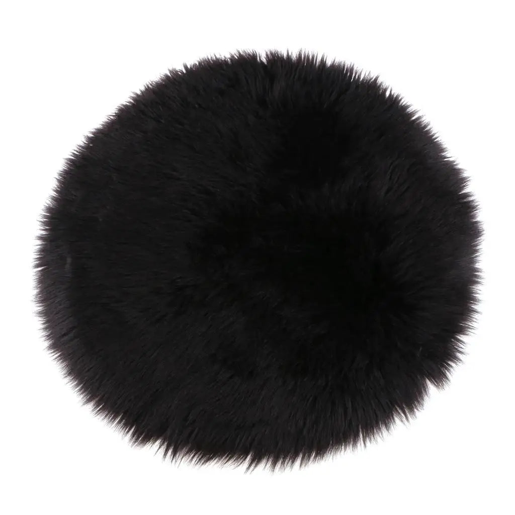 fityle Fashion Area Rug Soft Sheepskin Skin Faux Fur Fake Rug Mat Small Rugs Living Bedroom Window Bedside Home Decor
