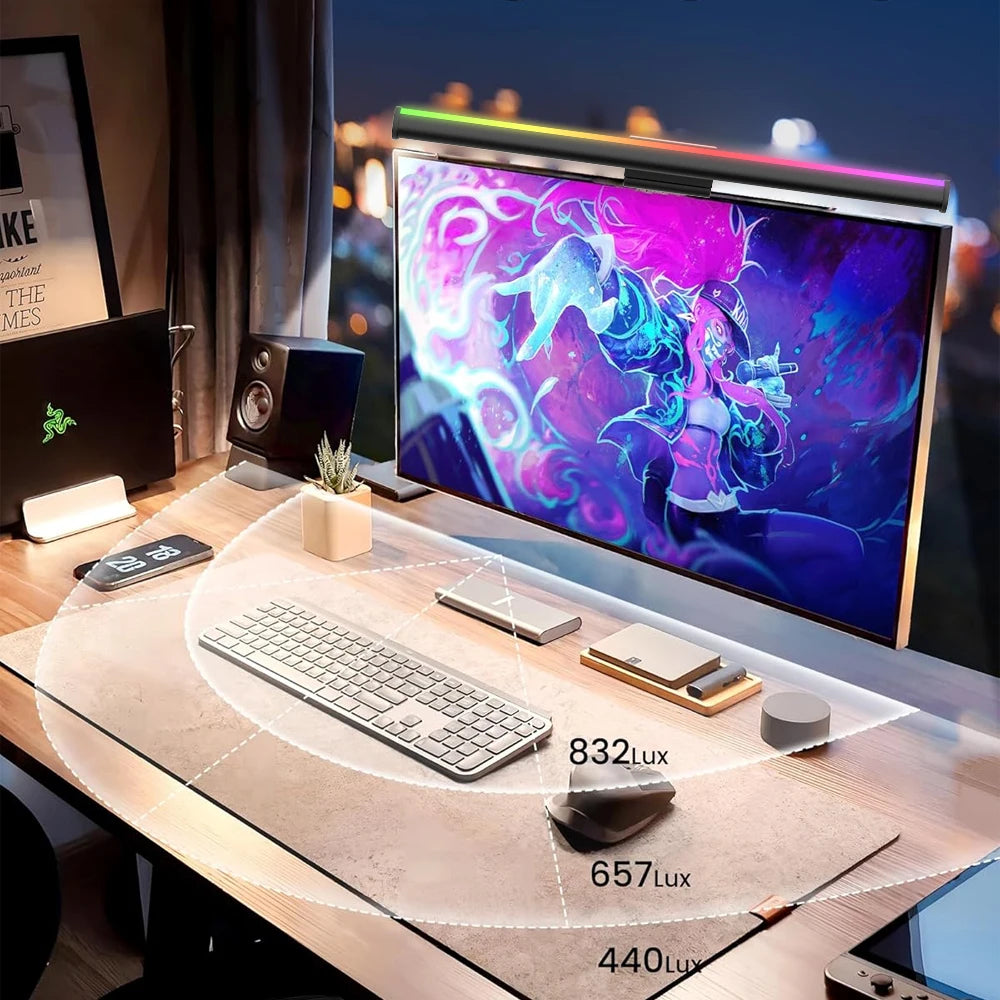 RGB Monitor Glow Bar